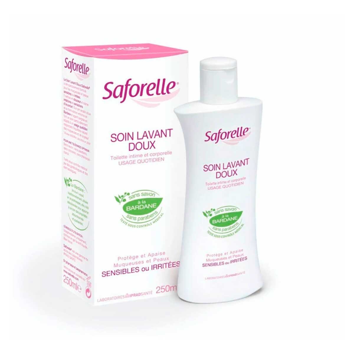 Sabonete Íntimo Saforelle Ultra-Hidratante Líquido Com 250Ml