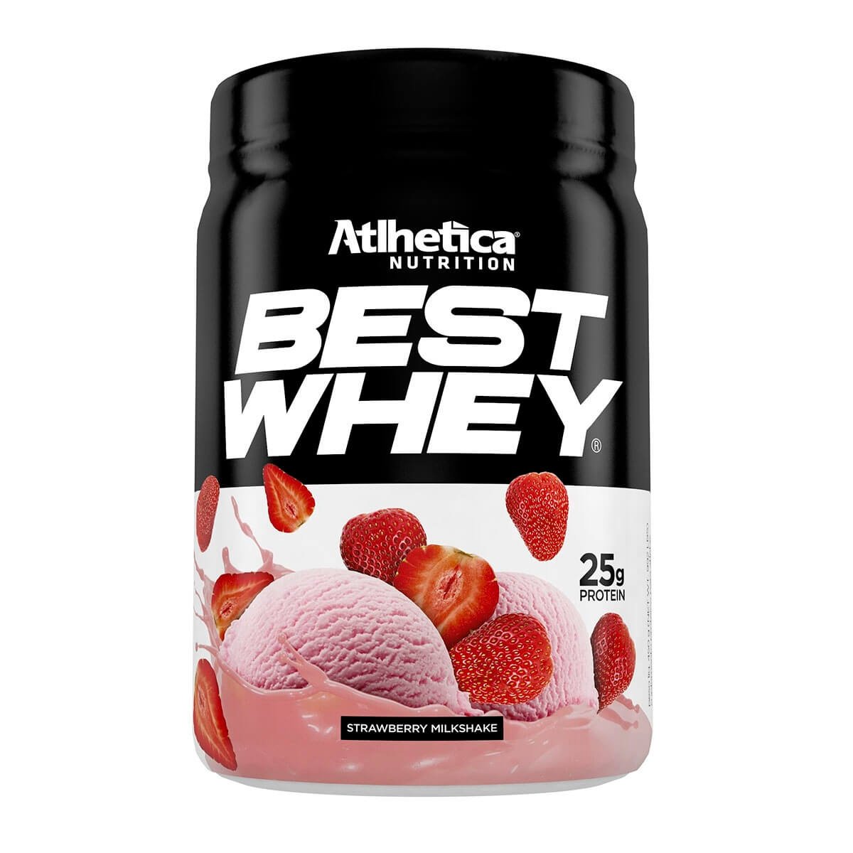 Best Whey Atlhetica Nutrition Milkshake de Morango 450g