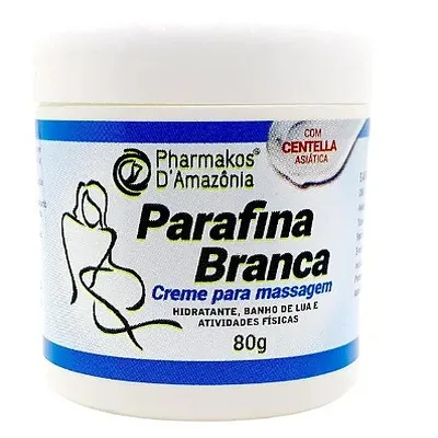 Creme De Parafina Branca 80G - Pharmakos