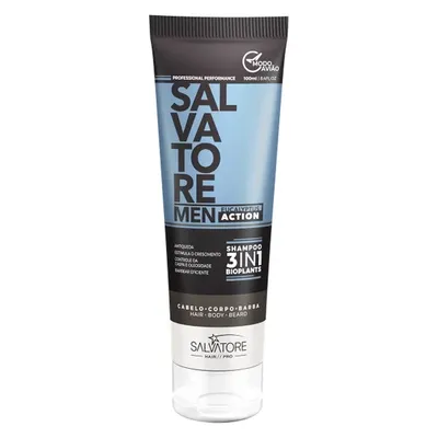 Shampoo Salvatore Pro Men 3Em1 Modo Aviao 100ml