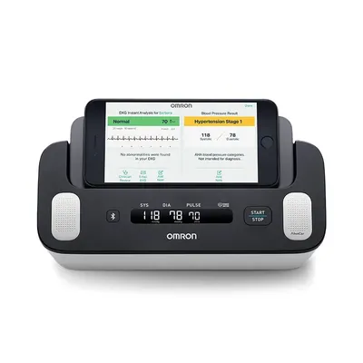 MONITOR DE PRESSAO ARTERIAL BRACO ECG(OMN)