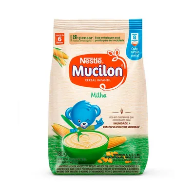 MUCILON CEREAL MILHO 180G