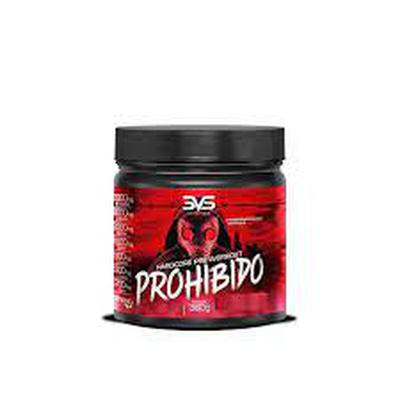 Prohibido Hardcore Pré-Workout 180G - Citrus