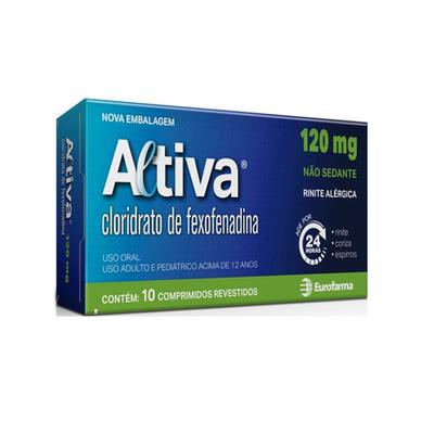 Altiva 120Mg Eurofarma Caixa Com 10 Comprimidos