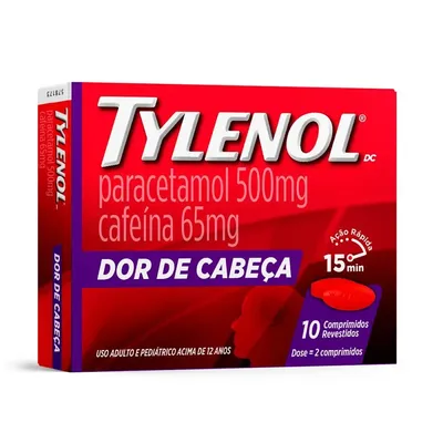 TYLENOL PARAC C/TECN STARP 1G+130MG 10CP