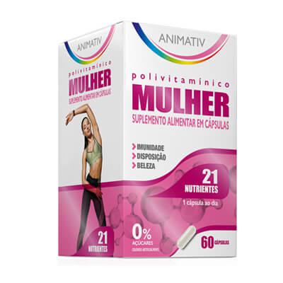 Animativ Mulher Nv C/60Capsulas