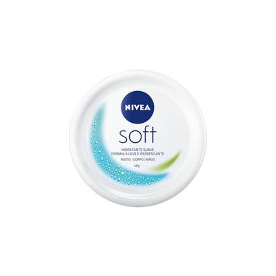 Hidratante Suave Rosto, Corpo e Mãos Nivea Soft Pote 98g